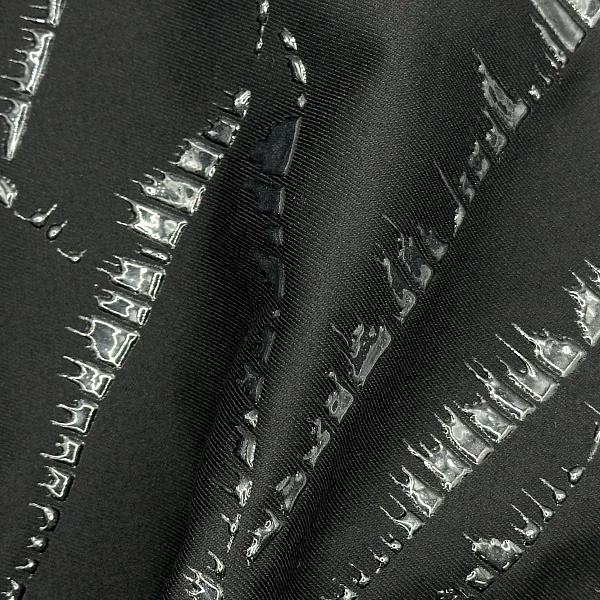 Хлопок костюмный, цвет - Чёрный