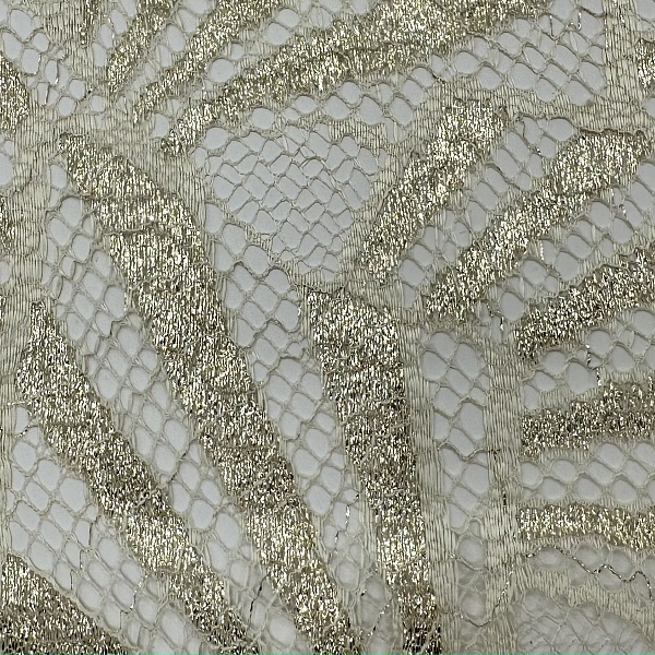 Кружево плательное, цвет - Золотой