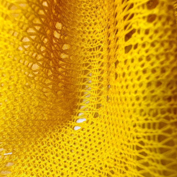 Кружево блузочное, цвет - Жёлтый