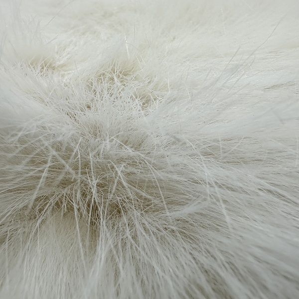 Экомех пальтовый, цвет - Молочный