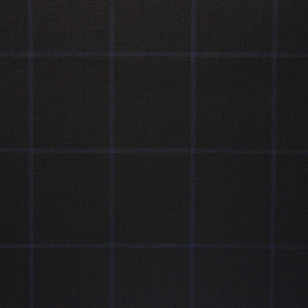 Ткань костюмная, цвет - Чёрный