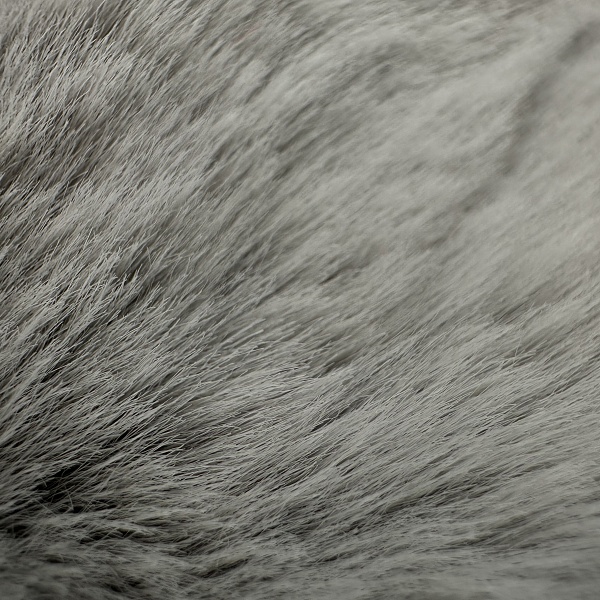 Экомех пальтовый, цвет - Светло-серый