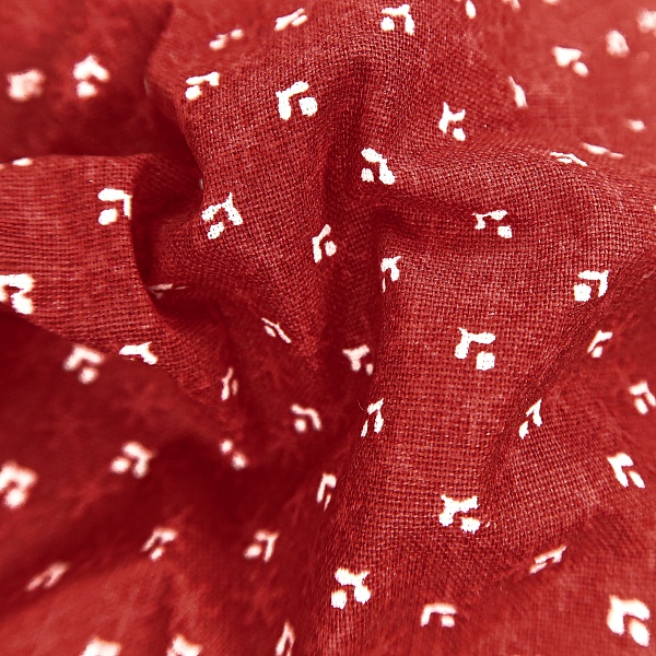 Перкаль плательный, цвет - Красный