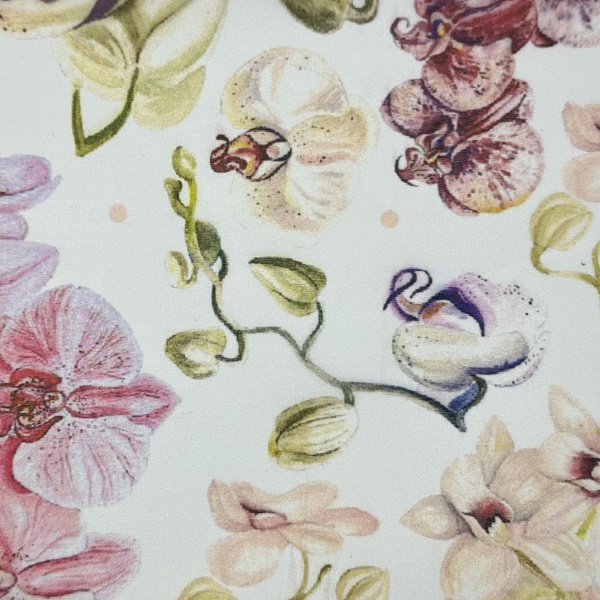 Органза Каролина плательная, цвет - Мультиколор