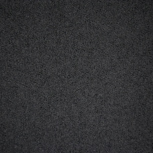 Трикотаж на вязанной основе, цвет - Чёрный