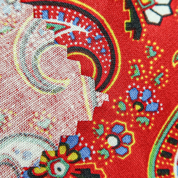 Перкаль плательный, цвет - Красный