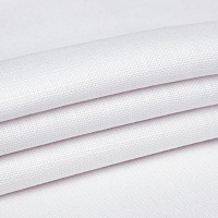 Лён костюмный, цвет - Белый