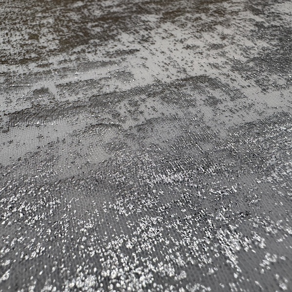 Полиэстер плательный, цвет - Серебряный