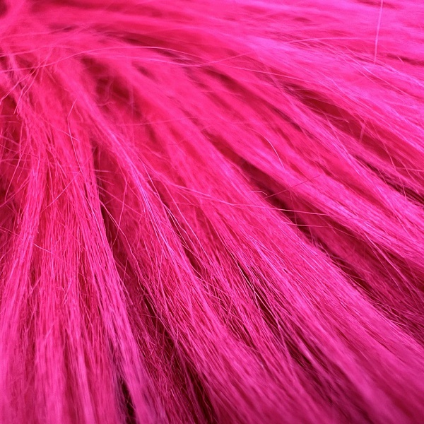 Экомех пальтовый, цвет - Фуксия