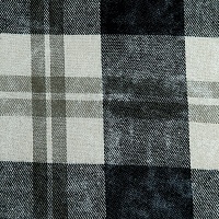 Рубашечный хлопок с эффектом варки, цвет - Чёрный