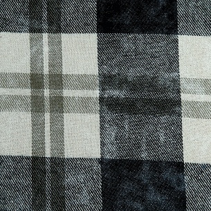 Рубашечный хлопок с эффектом варки, цвет - Чёрный