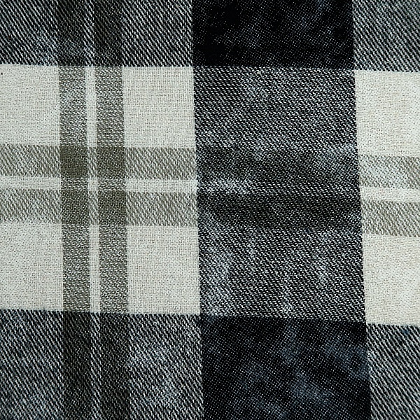 Рубашечный хлопок с эффектом варки, цвет - Чёрный