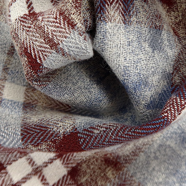 Рубашечный хлопок с эффектом варки, цвет - Мультиколор