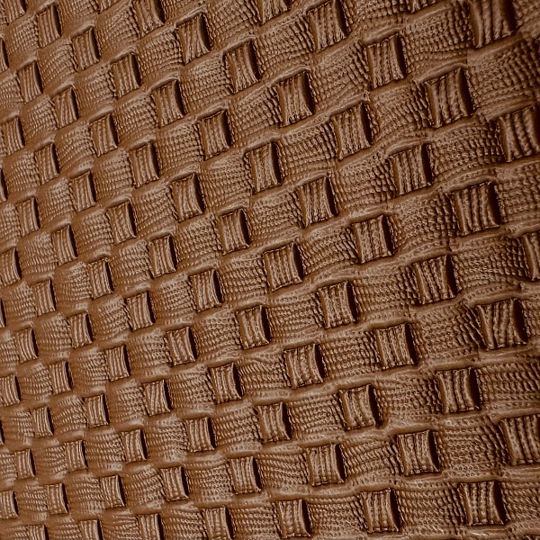 Искусственная кожа курточно-плащевая, цвет - Коричневый