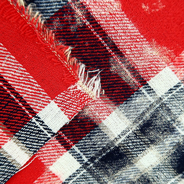 Рубашечный хлопок с эффектом варки, цвет - Мультиколор