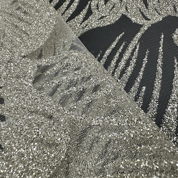 Сетка плательная, цвет - Белый