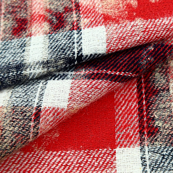 Рубашечный хлопок с эффектом варки, цвет - Мультиколор