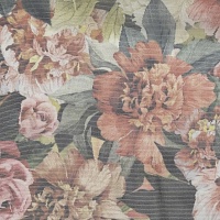 Полиэстер плательный, цвет - Мультиколор