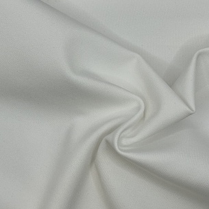 Полиэстер костюмный, цвет - Белый