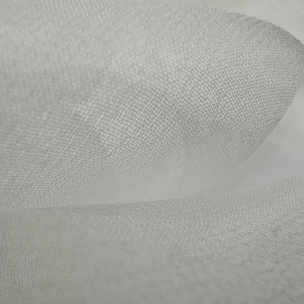 Шёлк шифон-газ для платков, цвет - Молочный