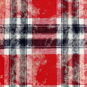 Рубашечный хлопок с эффектом варки, цвет - Мультиколор