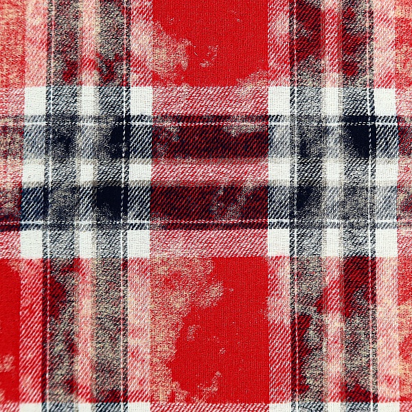 Рубашечный хлопок с эффектом варки, цвет - Мультиколор