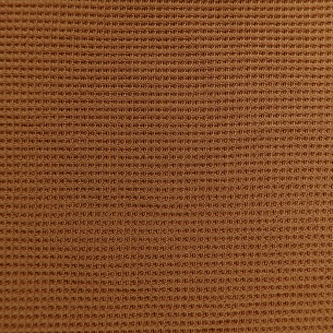 Трикотаж вафля, цвет - Коричневый