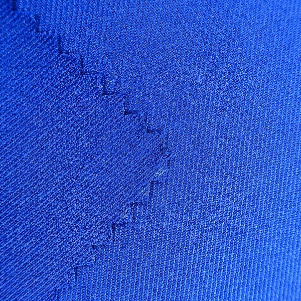 Костюмная ткань, цвет - Синий