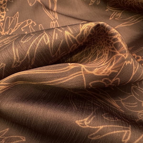 Полиэстер плательный, цвет - в ассортименте