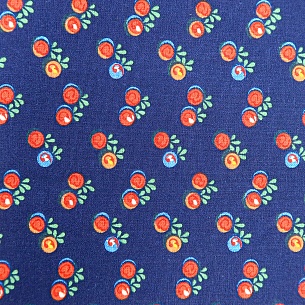 Перкаль плательный, цвет - Синий