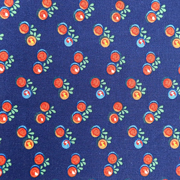 Перкаль плательный, цвет - Синий