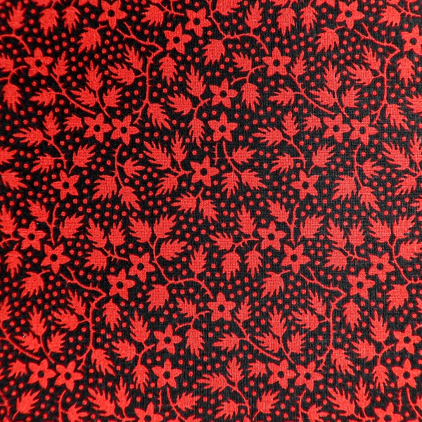 Перкаль плательный, цвет - Красный