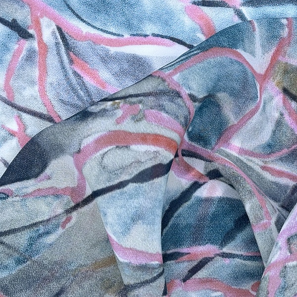 Шифон плательно-блузочный, цвет - в ассортименте