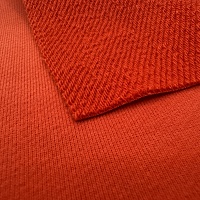 Хлопок костюмный, цвет - Красный