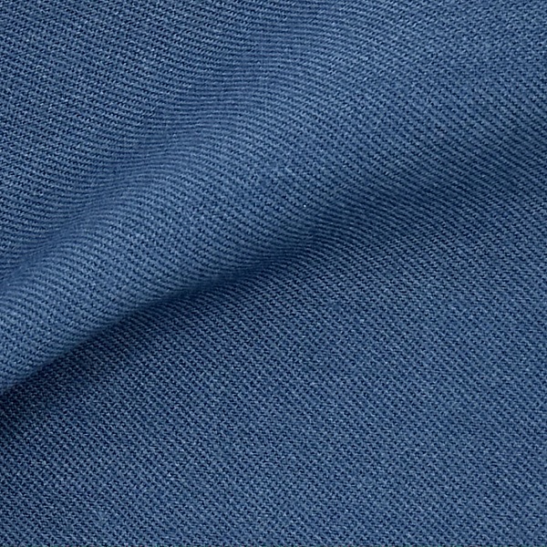 Полиэстер костюмный, цвет - Сине-серый