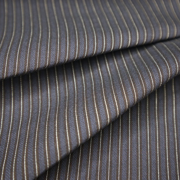 Рубашечная ткань, цвет - Синий