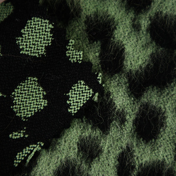 Пальтовая ткань, цвет - Зелёный