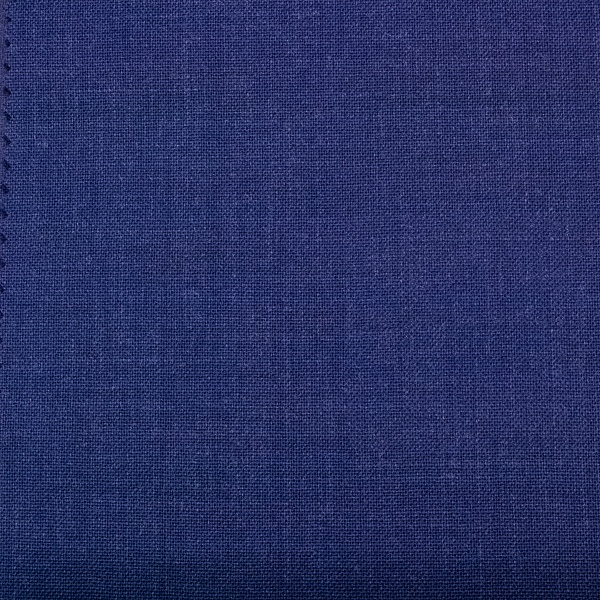 Шерсть костюмная, цвет - Синий