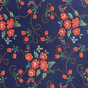Перкаль плательный, цвет - Синий