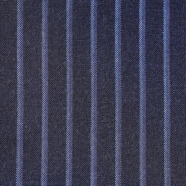 Шерсть костюмная, цвет - Тёмно-синий