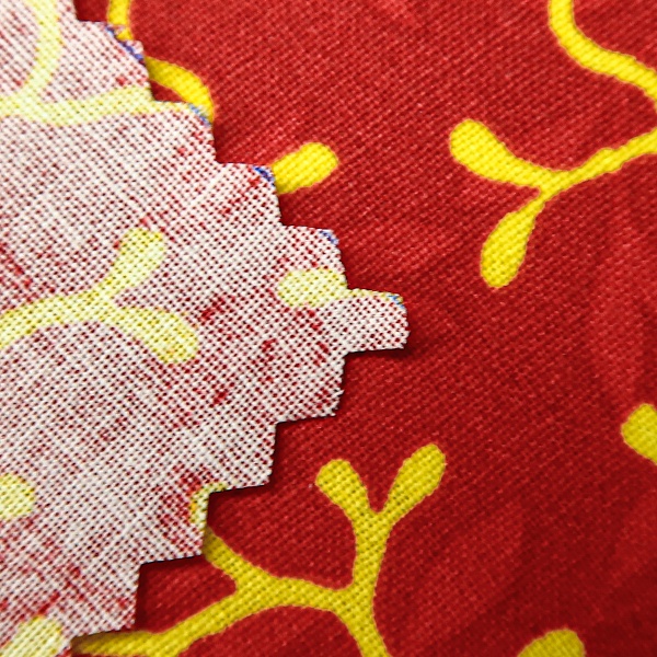 Перкаль плательный, цвет - Красный