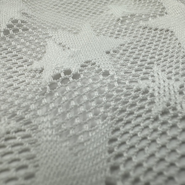 Кружево плательное, цвет - Белый