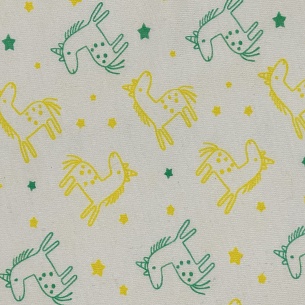 Ткань детская, цвет - Белый