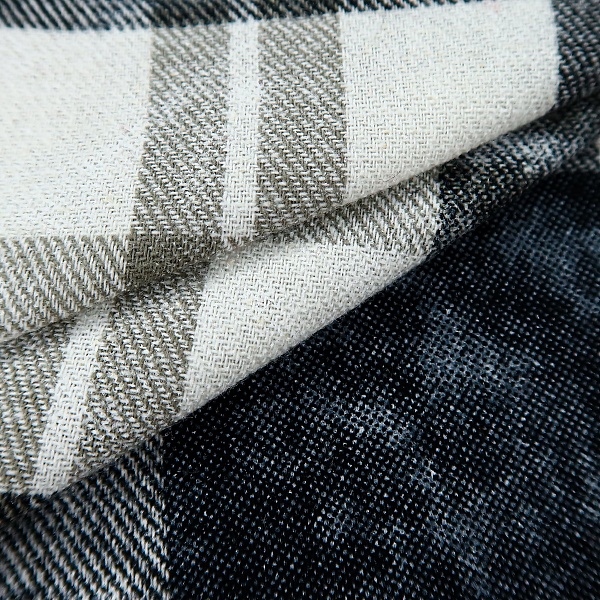 Рубашечный хлопок с эффектом варки, цвет - Чёрный