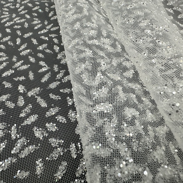 Сетка плательная, цвет - Белый