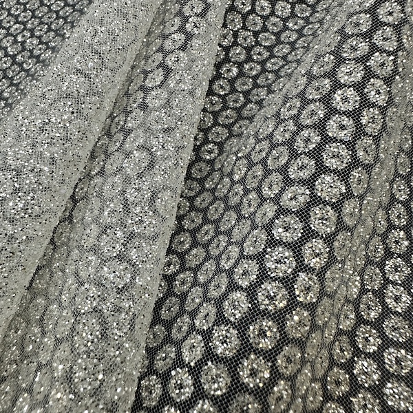 Сетка плательная, цвет - Белый