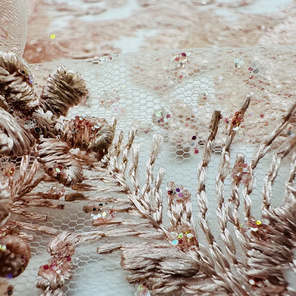 Полиэстер плательный, цвет - в ассортименте