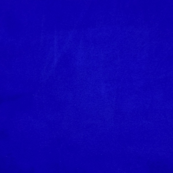 Натуральная замша козлика, одёжная, цвет - Ярко-синий