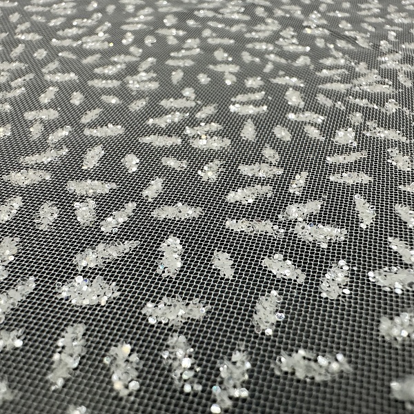 Сетка плательная, цвет - Белый