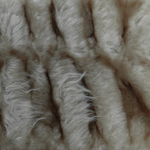 Искусственный мех на трикотажной основе, цвет - Мультиколор